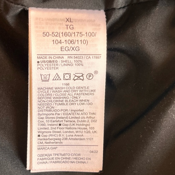 Gap Women's Black Teddy Coat - Picture 10 of 10